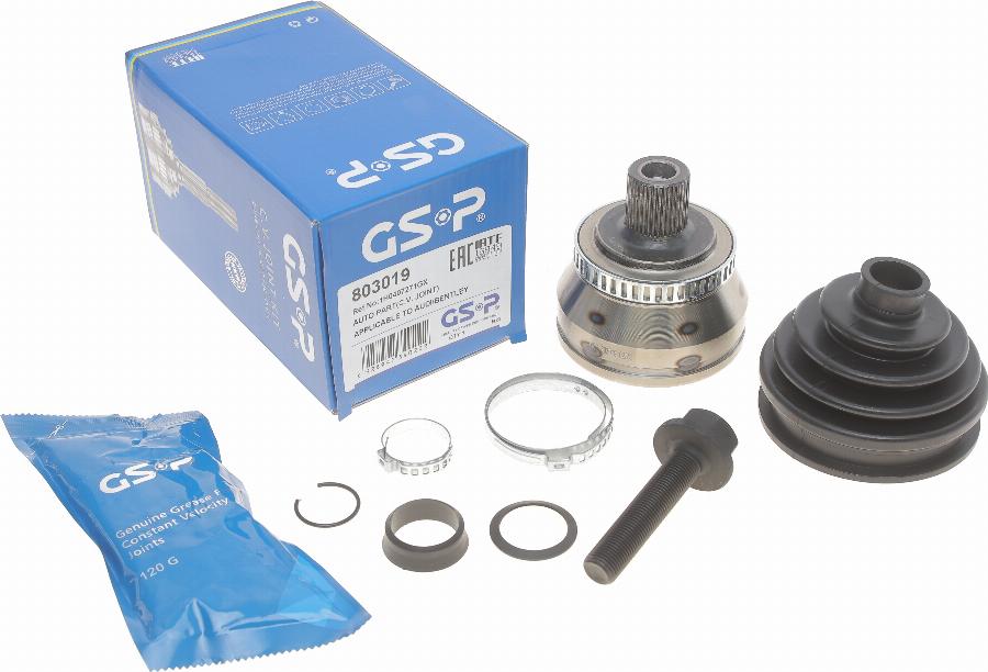 GSP 803019 - Zestaw przegubu, wał napędowy www.parts5.com