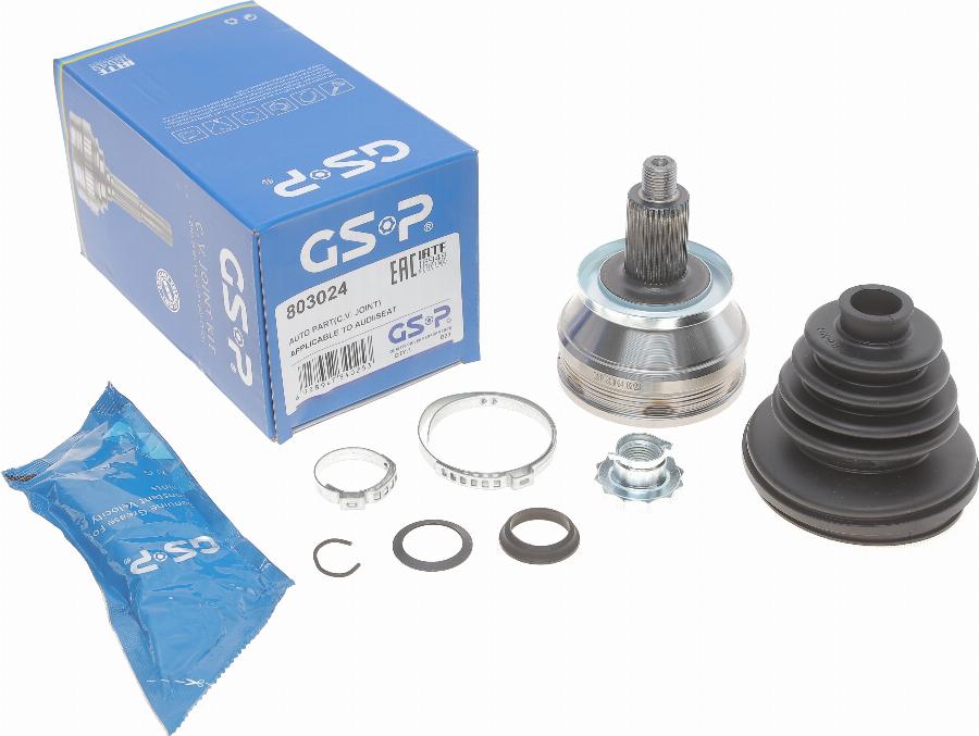 GSP 803024 - Komplet zgloba, pogonsko vratilo www.parts5.com