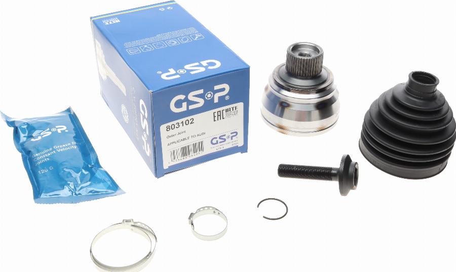 GSP 803102 - Joint Kit, drive shaft www.parts5.com