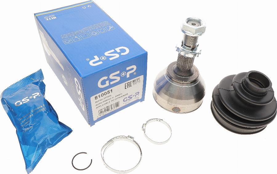 GSP 810 051 - Joint Kit, drive shaft www.parts5.com