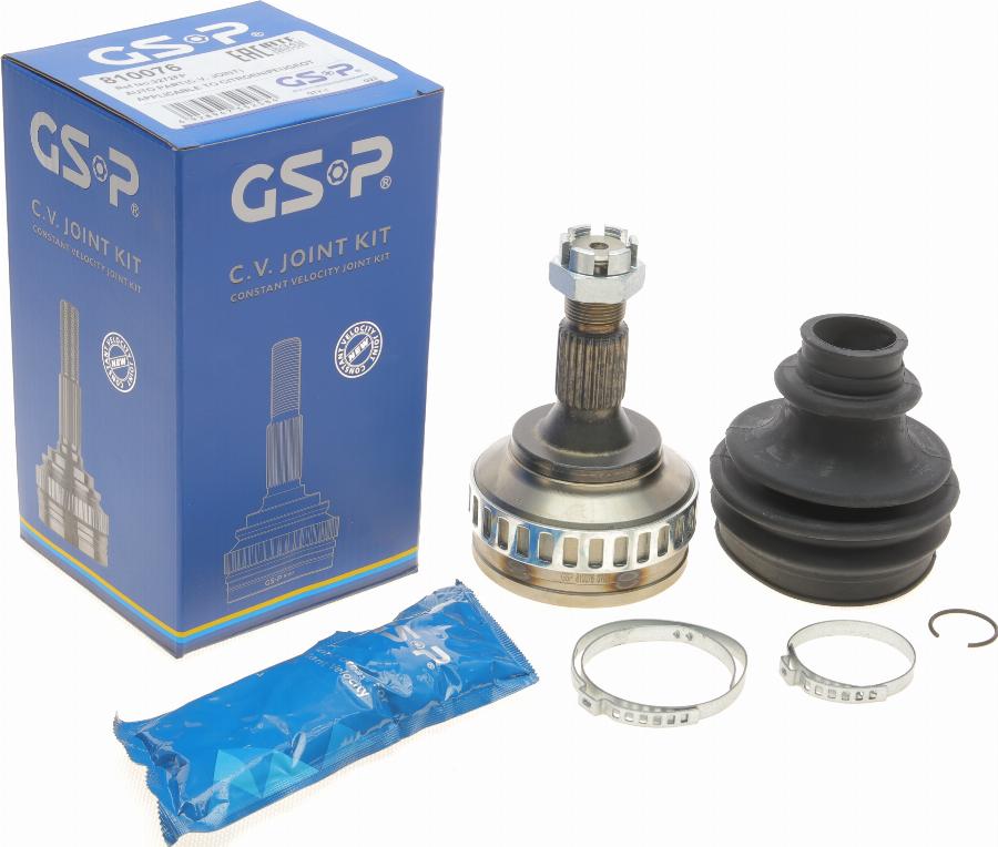 GSP 810 076 - Joint Kit, drive shaft www.parts5.com