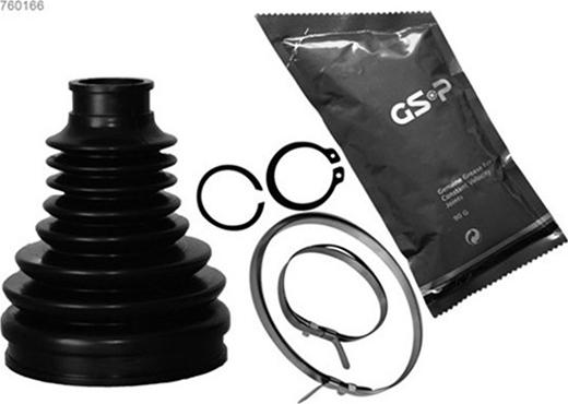 GSP 760166 - Пыльник, приводной вал www.parts5.com