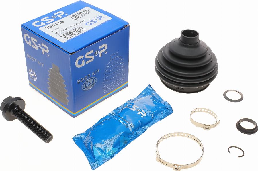 GSP 780116 - Φούσκα, άξονας μετάδ. κίνησης www.parts5.com