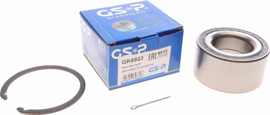 GSP GK6923 - Комплект подшипника ступицы колеса www.parts5.com