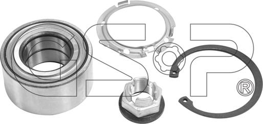 GSP GK6561 - Sada ložisek kol www.parts5.com