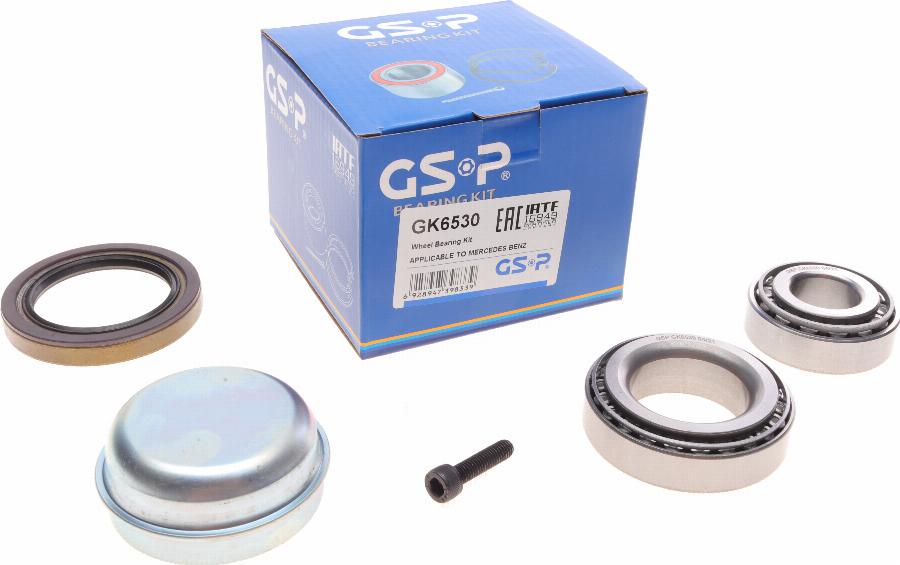 GSP GK6530 - Ступица колеса, поворотный кулак www.parts5.com