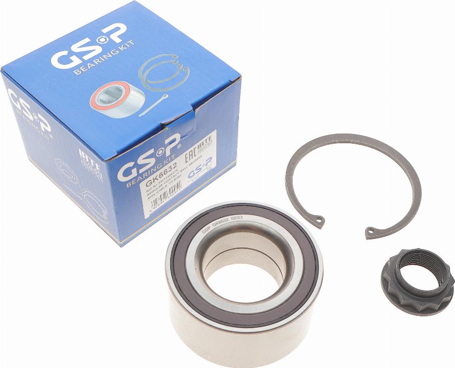 GSP GK6632 - Wheel hub, bearing Kit www.parts5.com