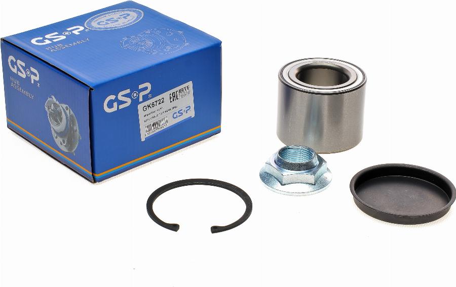 GSP GK6722 - Kerékcsapágy készlet www.parts5.com