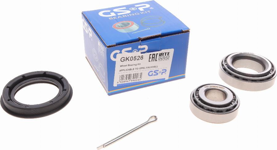 GSP GK0526 - Σετ ρουλεμάν τροχών www.parts5.com