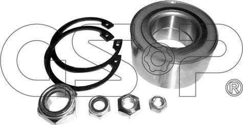 GSP GK0577 - Wheel hub, bearing Kit www.parts5.com