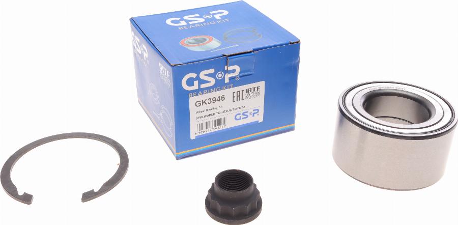 GSP GK3946 - Komplet ležaja točka www.parts5.com