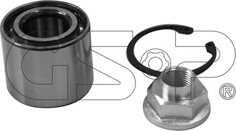 GSP GK3966 - Wheel hub, bearing Kit www.parts5.com