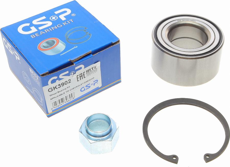 GSP GK3902 - Wheel hub, bearing Kit parts5.com