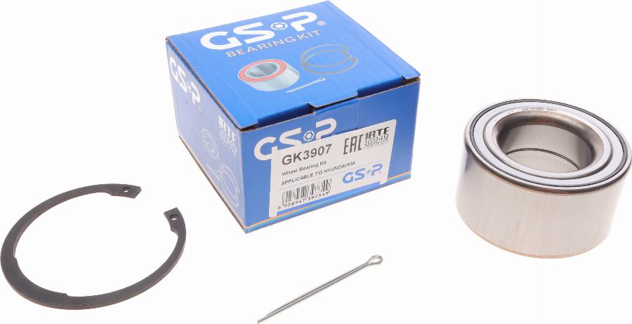 GSP GK3907 - Pyöränlaakerisarja www.parts5.com