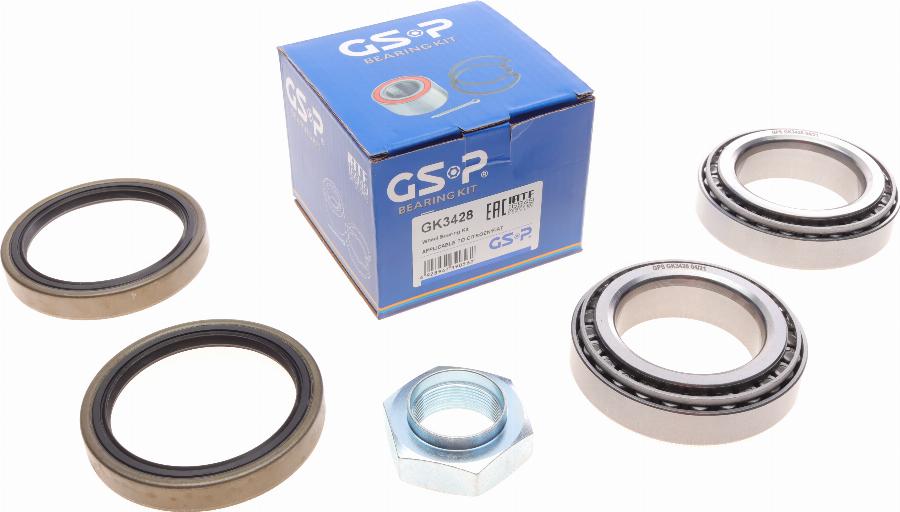 GSP GK3428 - Wheel hub, bearing Kit www.parts5.com