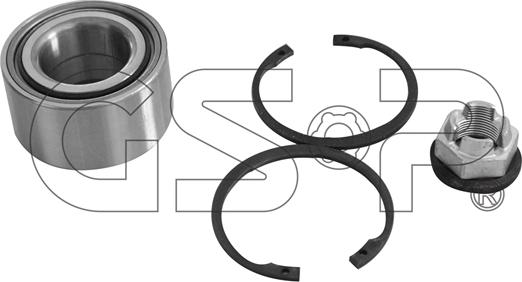 GSP GK3543 - Wheel hub, bearing Kit parts5.com