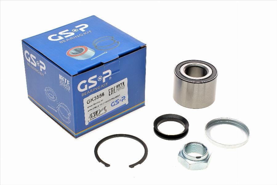 GSP GK3556 - Комплект подшипника ступицы колеса www.parts5.com