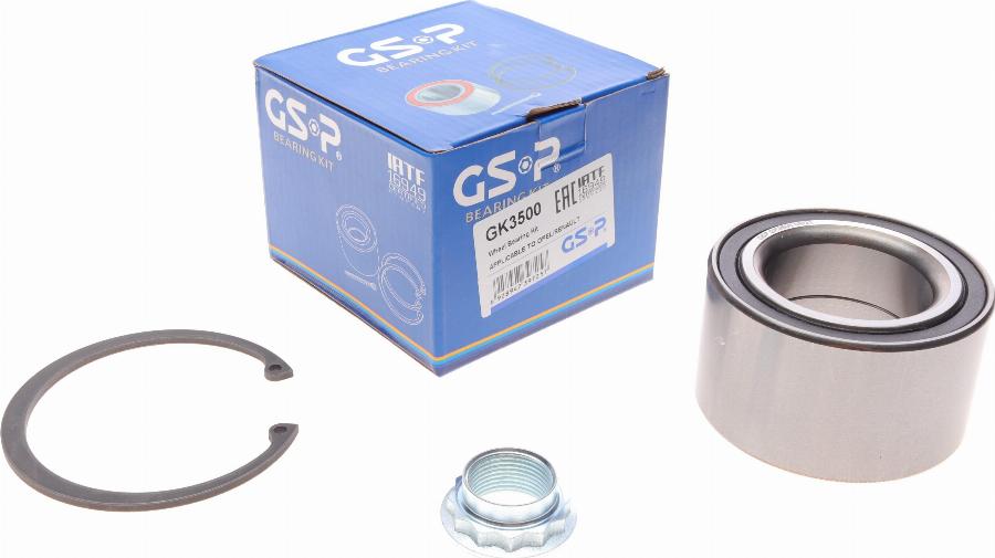 GSP GK3500 - Set rulment roata www.parts5.com