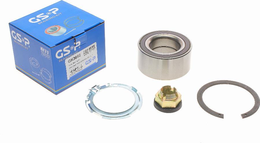 GSP GK3692 - Kit de roulements de roue www.parts5.com