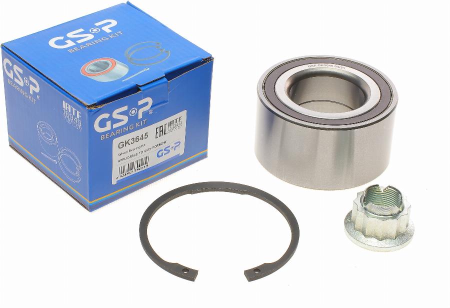 GSP GK3645 - Pyöränlaakerisarja www.parts5.com