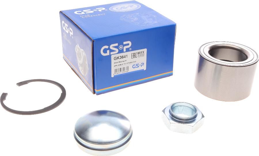 GSP GK3641 - Комплект колесен лагер www.parts5.com