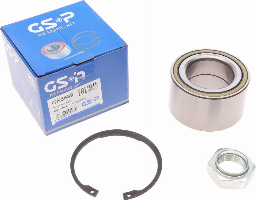 GSP GK3689 - Tekerlek yatağı seti www.parts5.com