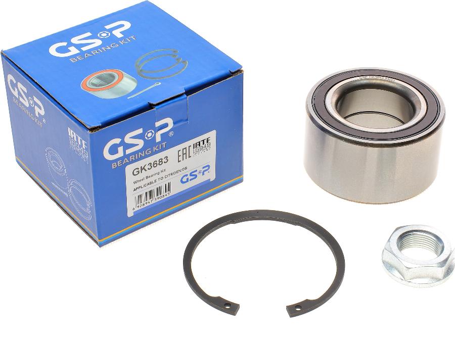 GSP GK3683 - Wheel hub, bearing Kit www.parts5.com