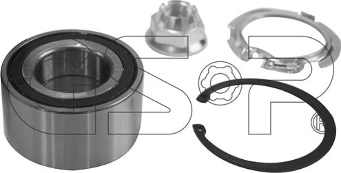 GSP GK3637 - Wheel hub, bearing Kit www.parts5.com