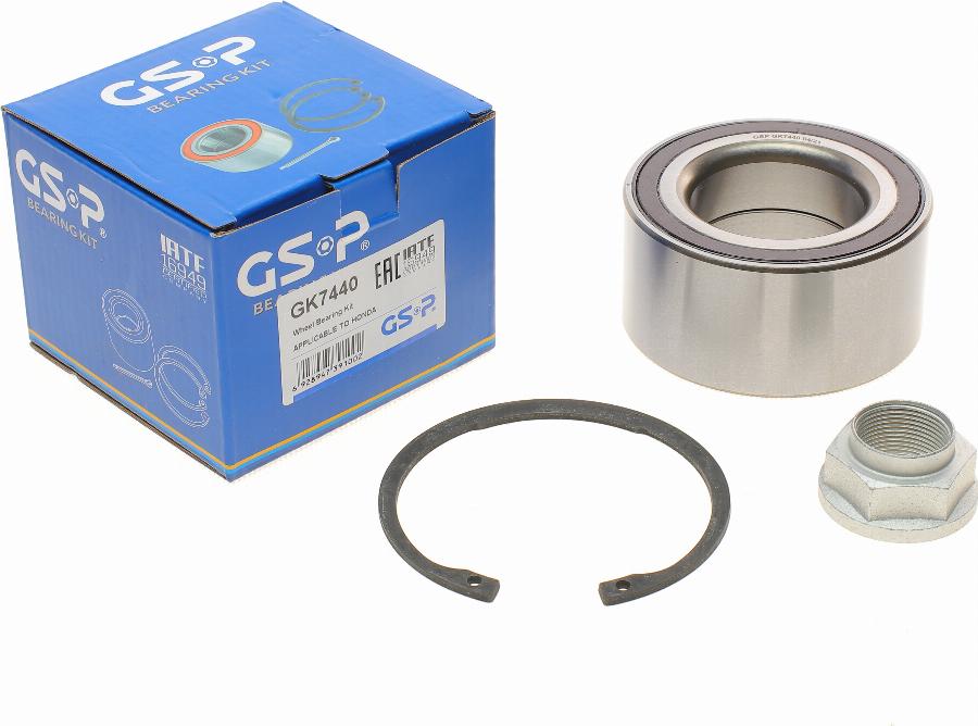 GSP GK7440 - Zestaw łożysk koła www.parts5.com