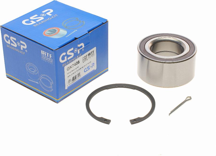 GSP GK7408 - Wheel Hub www.parts5.com