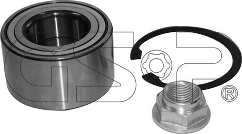 GSP GK7536 - Juego de cojinete de rueda www.parts5.com