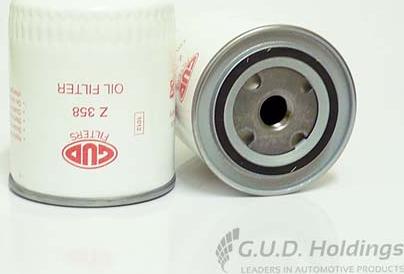 GUD Z358 - Filtro de aceite www.parts5.com