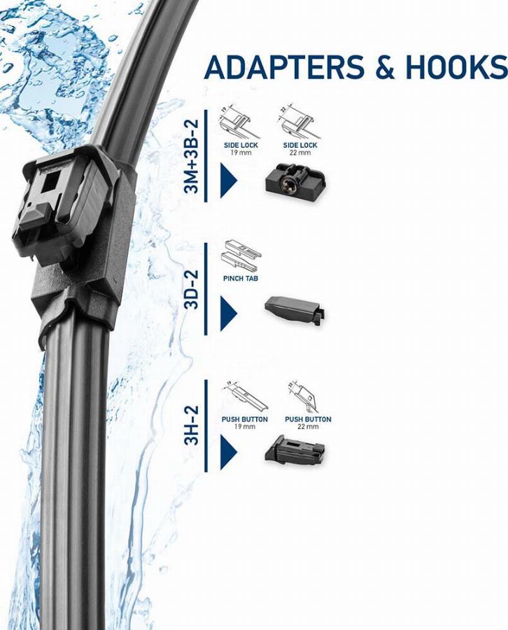 HELLA 9XW 358 164-091 - Μάκτρο καθαριστήρα parts5.com