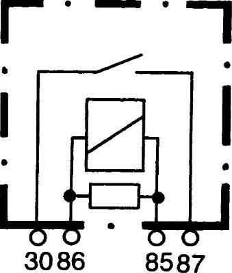 HELLA 4RA 007 793-041 - Relais, Arbeitsstrom www.parts5.com