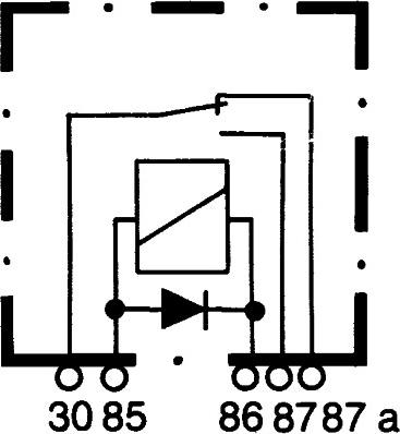 HELLA 4RD 933 332-091 - Rele, delovni tok www.parts5.com