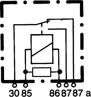 HELLA 4RD 007 903-001 - Relais, courant de travail www.parts5.com