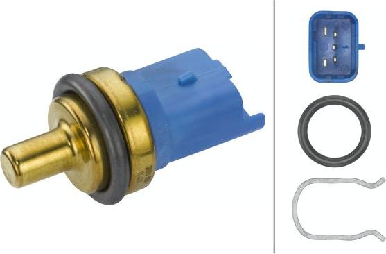 HELLA 6PT 013 113-151 - Sensor, coolant temperature parts5.com