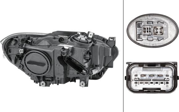 HELLA 1EL 010 741-551 - Headlight www.parts5.com