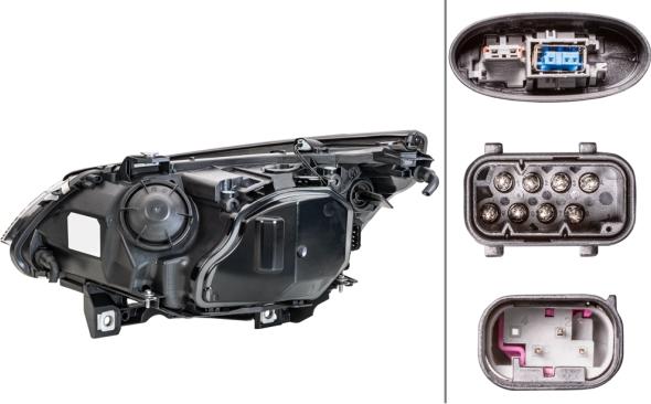 HELLA 1EL 163 080-001 - Headlight www.parts5.com