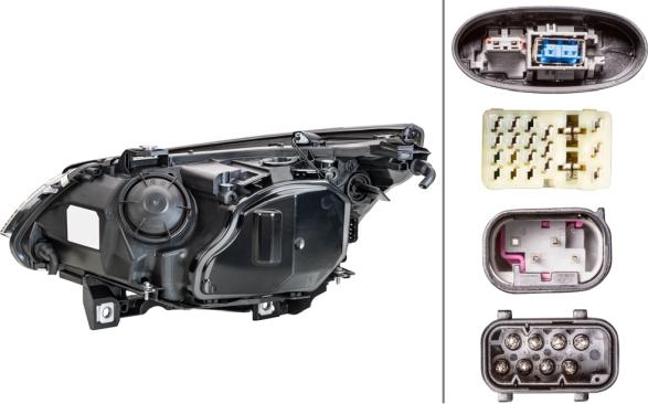 HELLA 1EL 163 074-011 - Headlight www.parts5.com