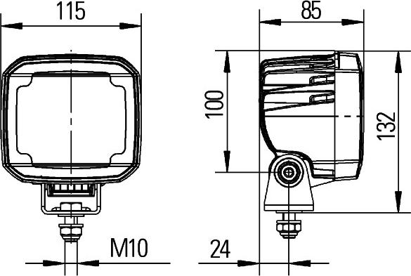 HELLA 1GA 995 606-011 - Worklight www.parts5.com