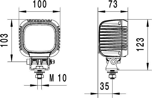 HELLA 1ga 357 109-002 - Worklight www.parts5.com