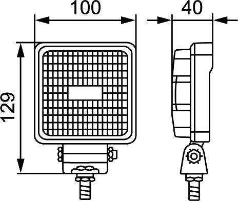 HELLA 1GA 357 107-012 - Worklight www.parts5.com