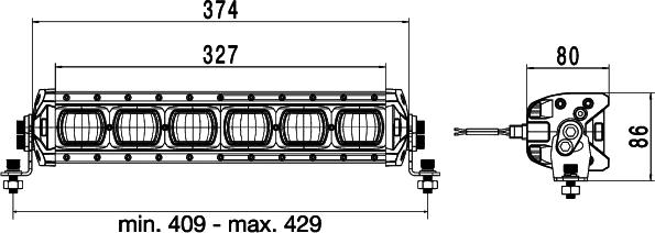 HELLA 1GJ 360 001-002 - Worklight www.parts5.com