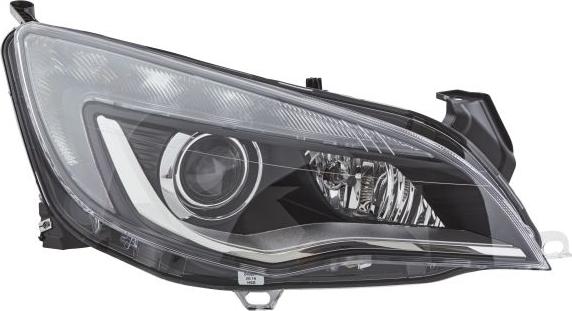 HELLA 1ZT 010 012-421 - Headlight www.parts5.com