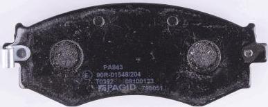 HELLA 8DB 355 006-421 - Brake Pad Set, disc brake www.parts5.com