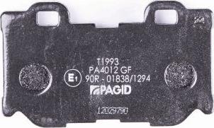 HELLA 8DB 355 015-421 - Brake Pad Set, disc brake www.parts5.com