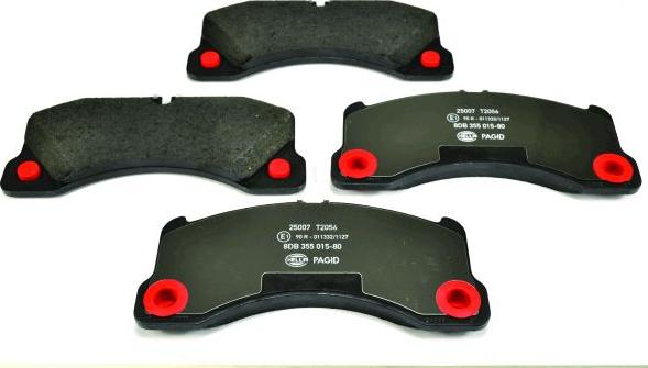 HELLA 8DB 355 015-801 - Brake Pad Set, disc brake www.parts5.com