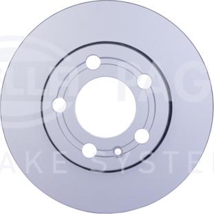 HELLA 8DD 355 107-651 - Δισκόπλακα www.parts5.com