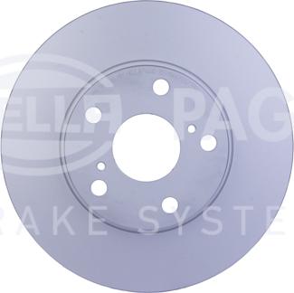 HELLA 8DD 355 119-661 - Kočioni disk www.parts5.com